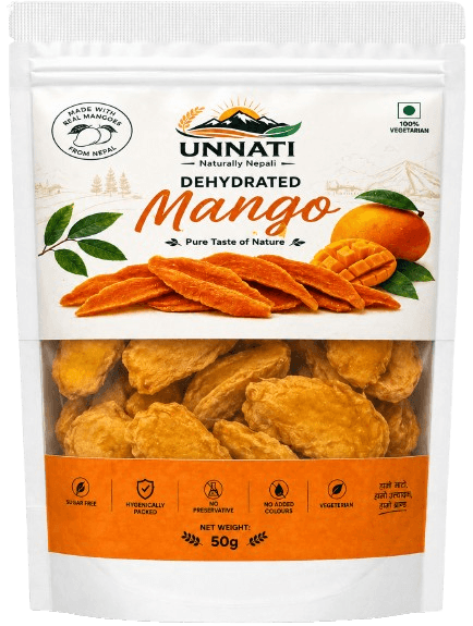 Dehydrated Mango- 50g by Unnati Foods Nepal